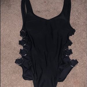 One piece bathing suit